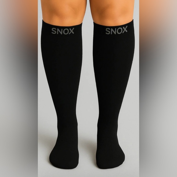 Black Compression Socks - Picture 3 of 4